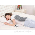UL Approved Small Grey Washable Therapeutic Heating Pad With Digital LCD Control Warming Pad